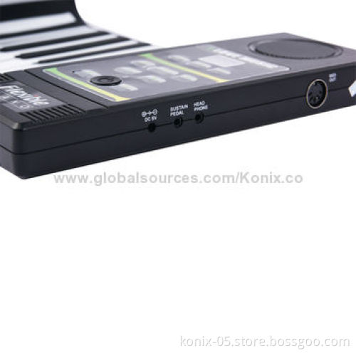Hot toys, china victory roll up pianos 88 keys with sustain pedals